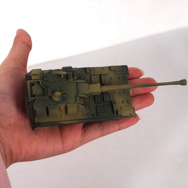 1/72 Scale Mini Plastic Assembled Tank Model Kit WWII Military Model Puzzles