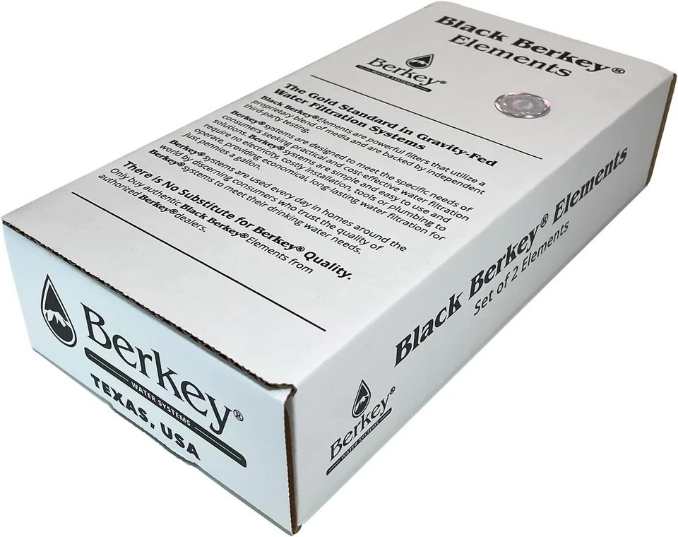 Berkey Authentic Black BB9-2 Water replacement Filters  Berkey Water System new