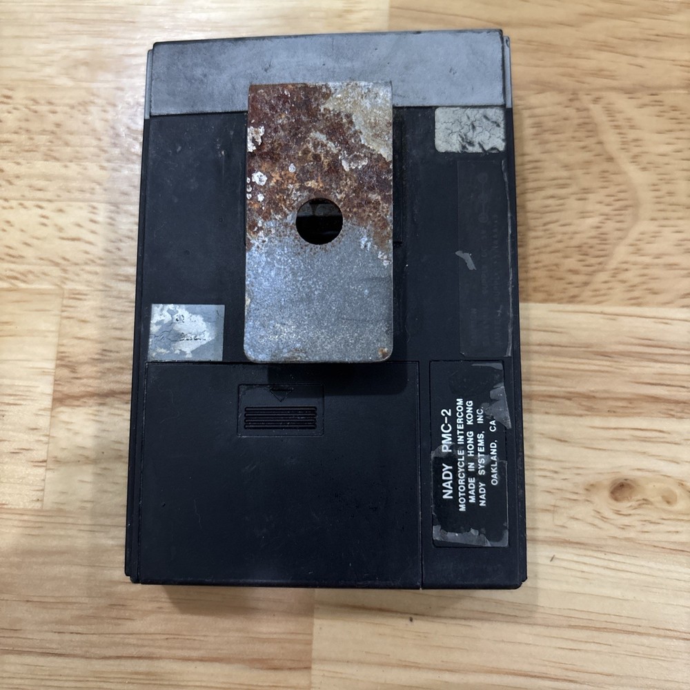 1 NADY PMC-2 Motorcycle Intercom System Driver Passenger Mic WindBlock