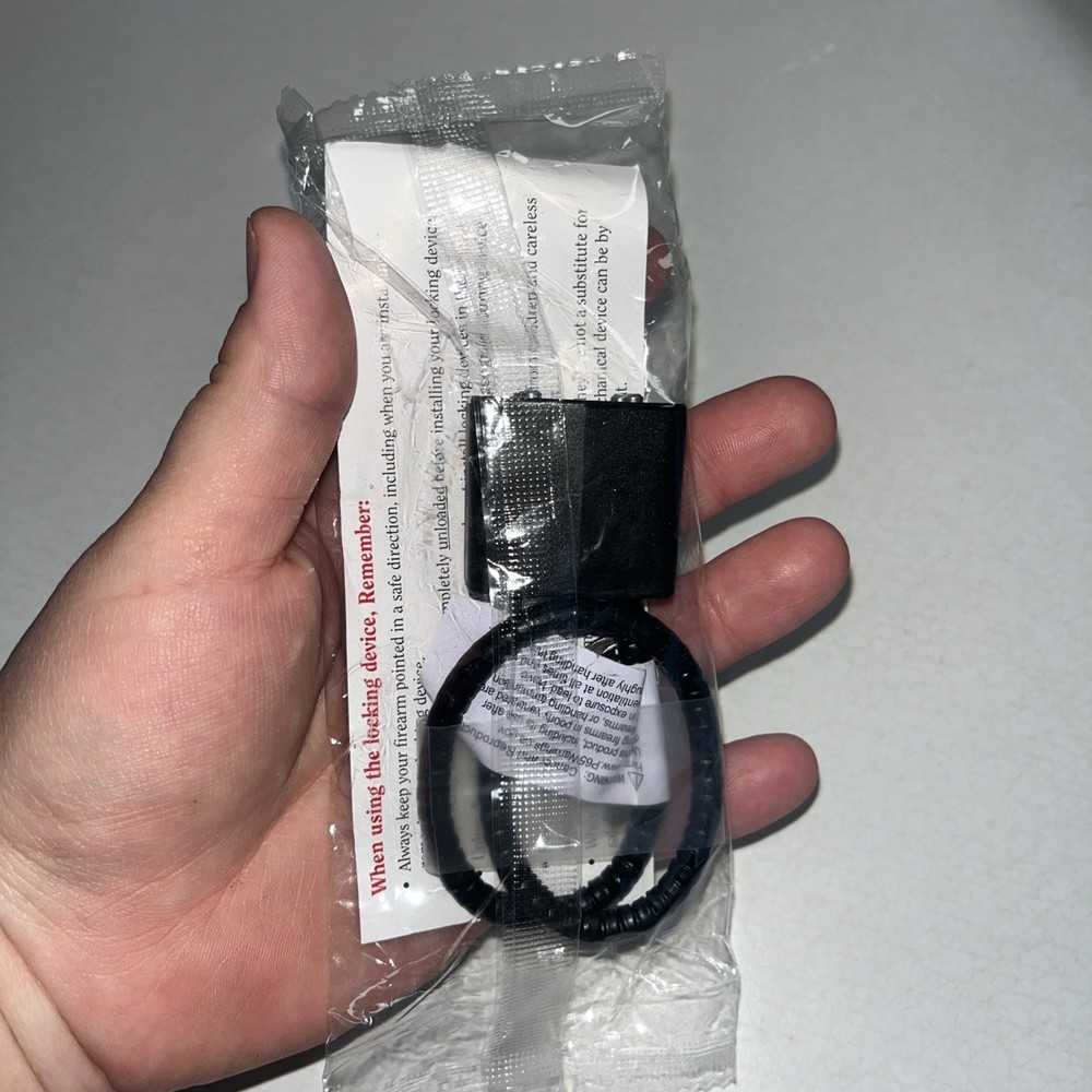 Ruger Black Cable Firearm Trigger lock, New In Original Packaging with Two Keys