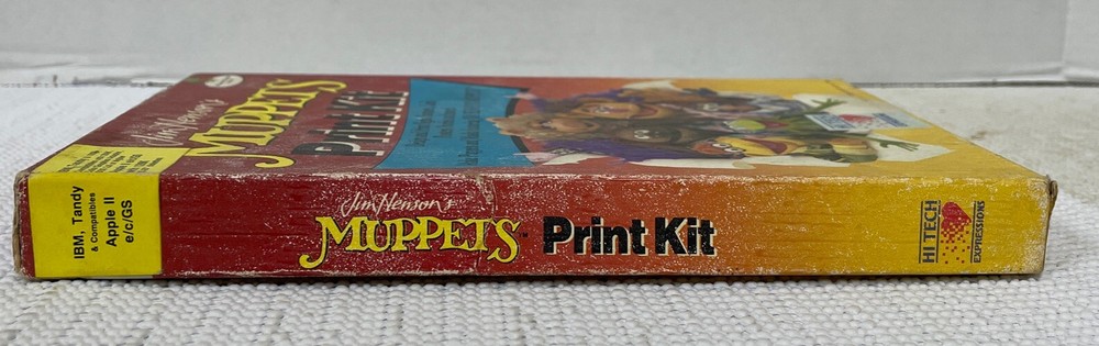 Jim Henson's Muppets Print Kit (PC/Commodore 64, 1989) Complete