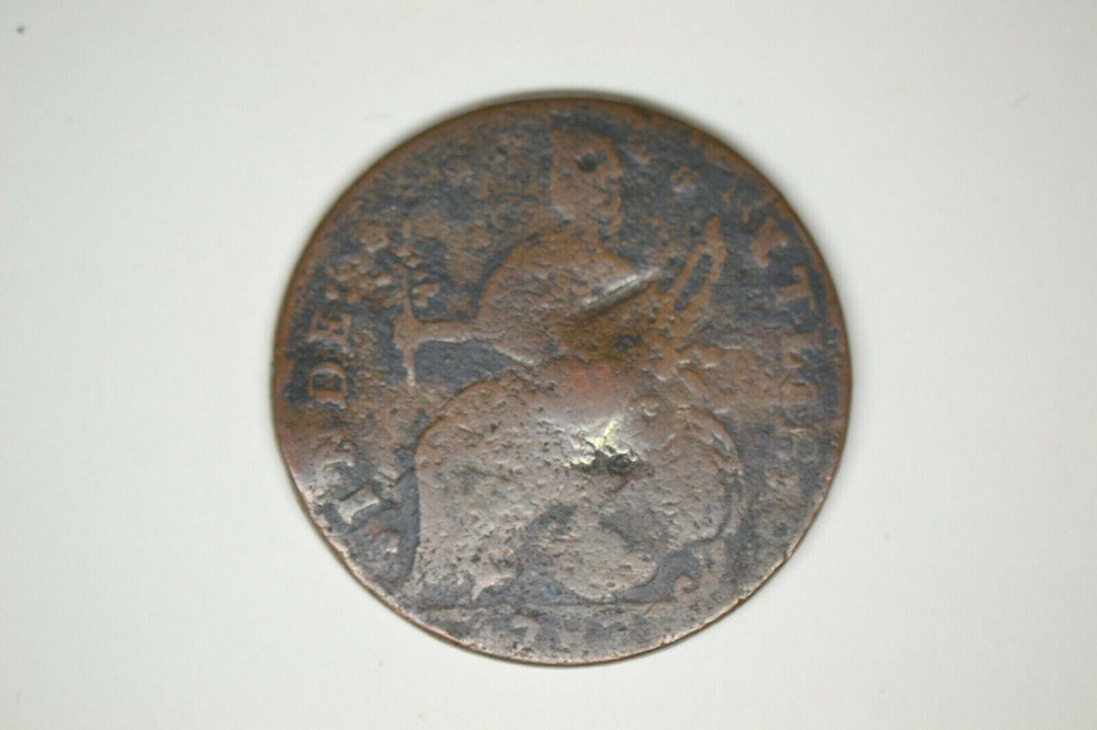 1787 Connecticut Colonial- Draped Bust Left- Reverse Hit- Very Good
