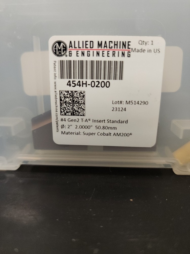 Allied Machine & Engineering 454H-0200 Drill Insert