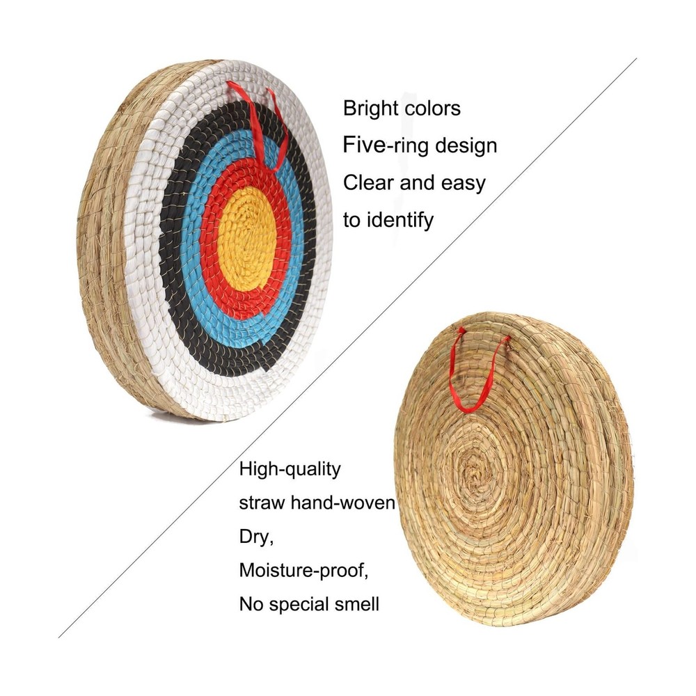 Archery Targets Straw Solid Hand-Made Archery Target for Recurve Bow Compound...