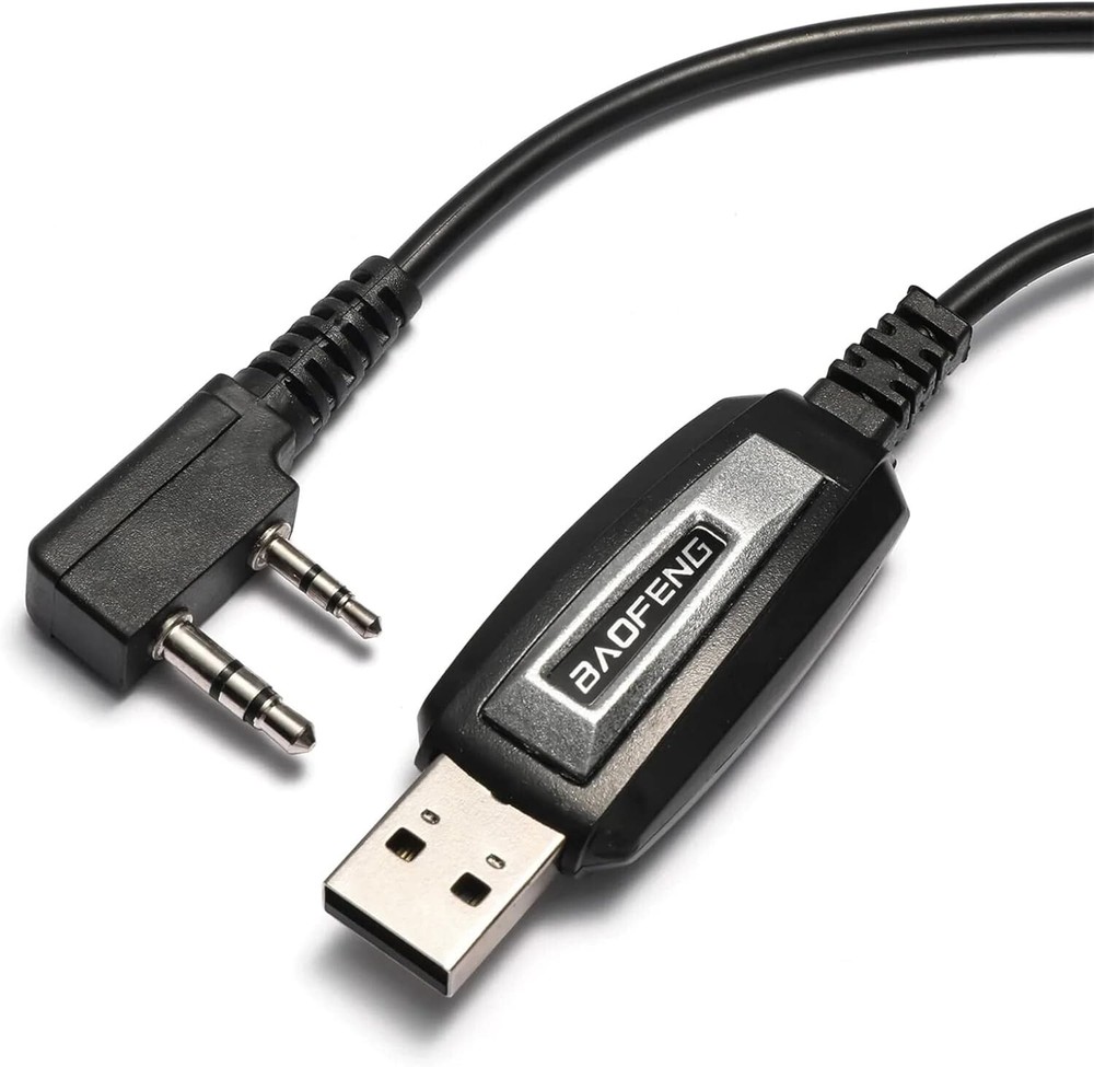 Walkie Talkie USB Programming Cable,Two-Way Radio Program Cord with CD...