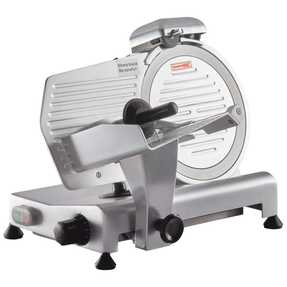 10" Manual Gravity Feed Meat Slicer - 1/4 hp