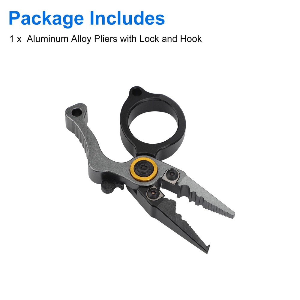 High Quality Mini Fishing Pliers Scissors Line Cutter Hook Remover Split Tool