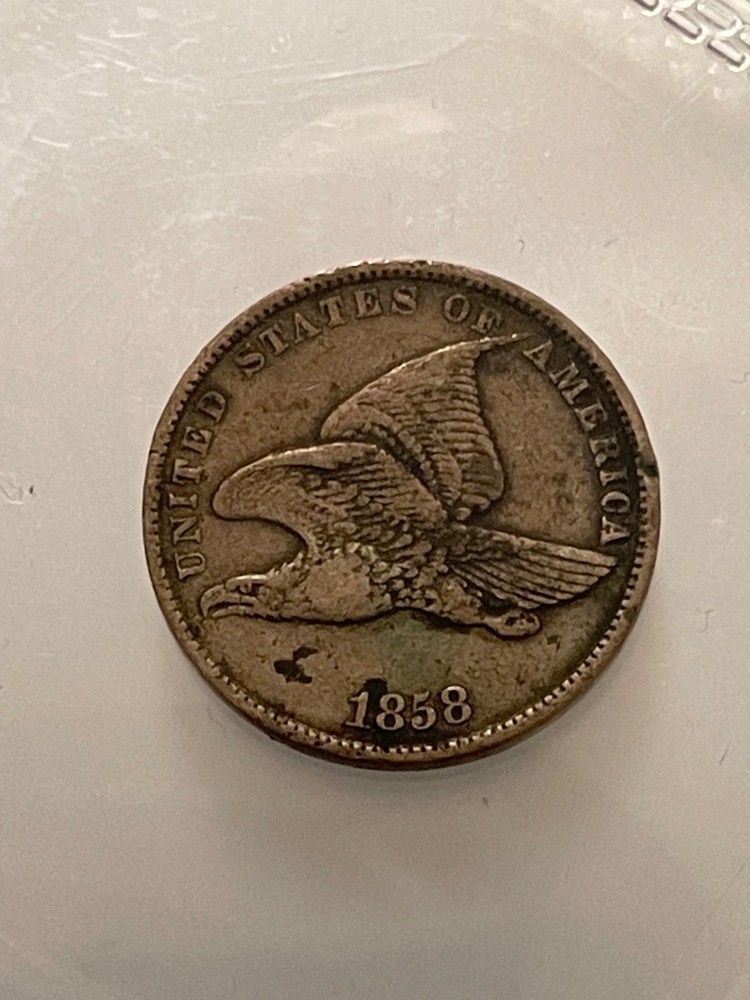 1858 Flying Eagle Cent