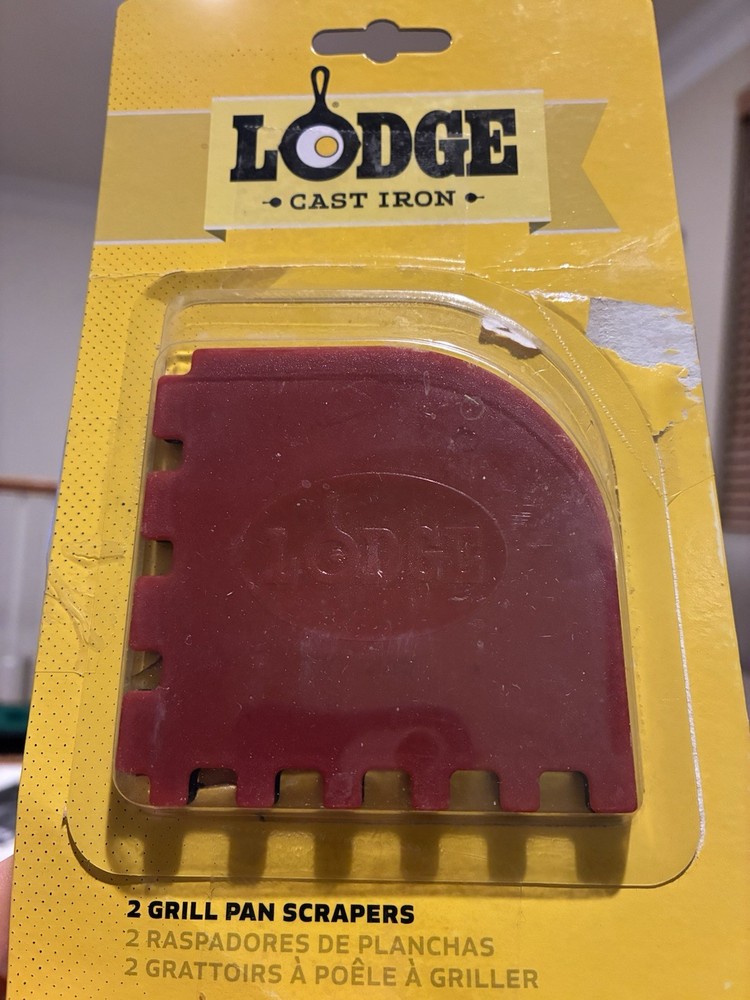 LODGE Grill Pan Scraper 2 Pack