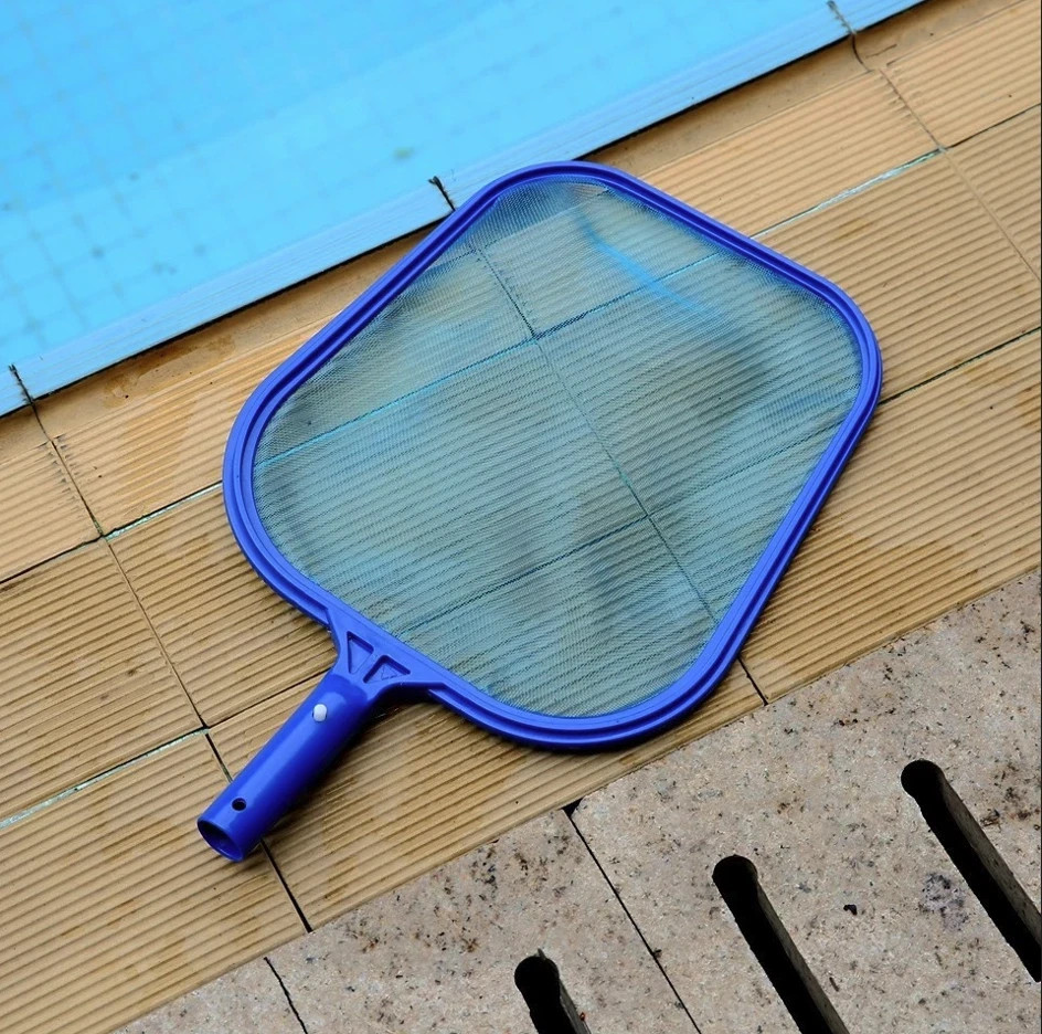 1PC Leaf Rake Mesh Frame Net: Pool Spa Skimmer Cleaner for Debris Removal - NEW