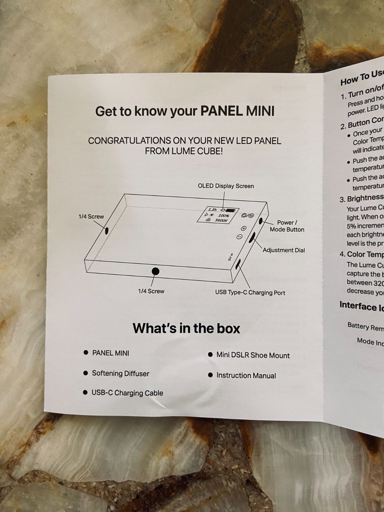 Lume Cube Video Conference Lighting Kit- Used In Box