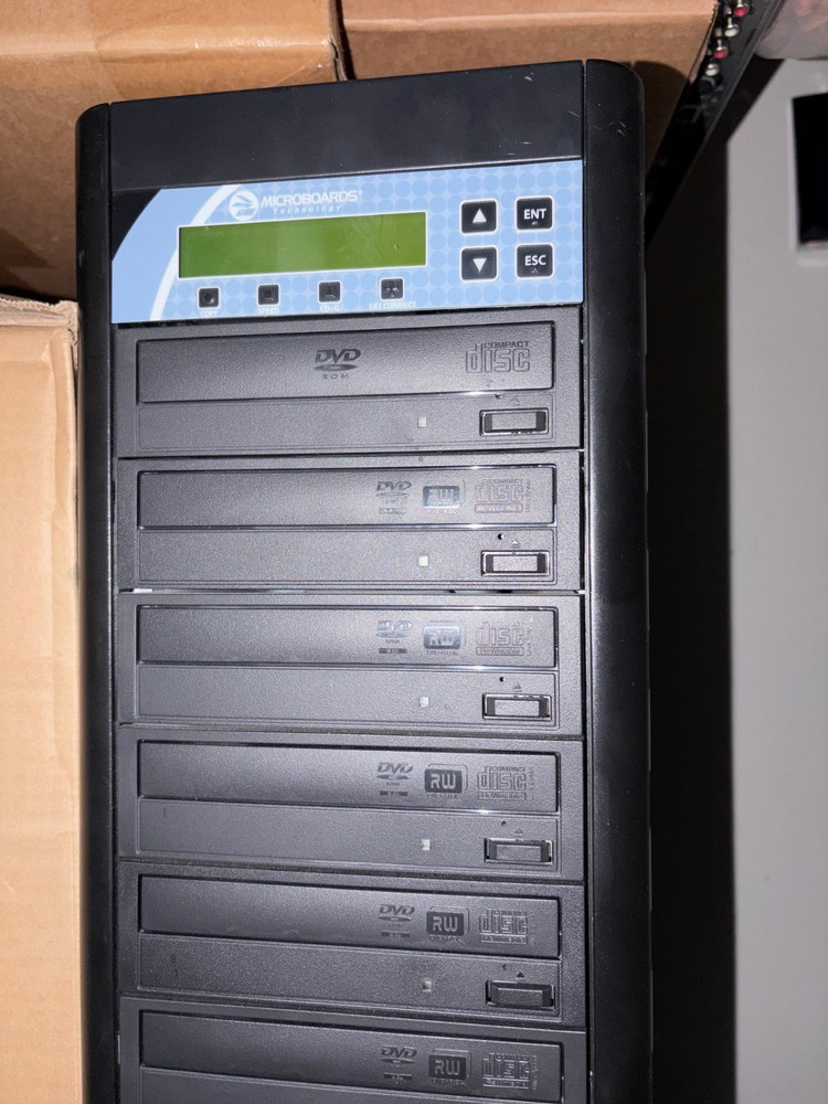 Microboards Technology Quick Disc DVD CD Speed Duplicator