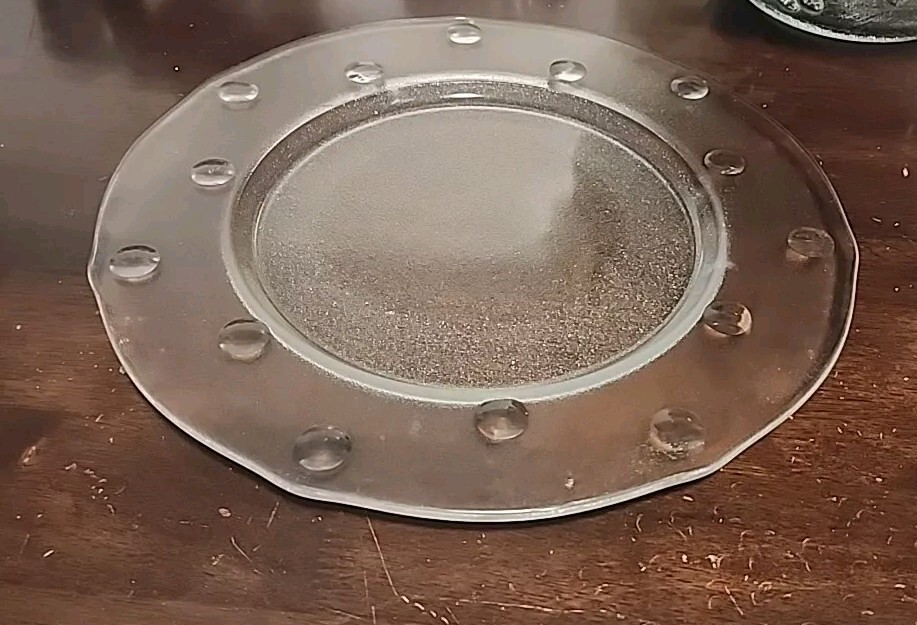 Glass Fusion Pop Ins Everyday / Event Platter