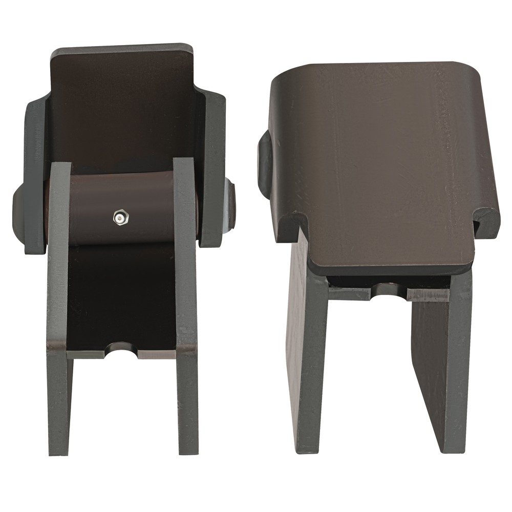 2 X Heavy Duty Steel Dump Truck Trailer Hinges Work On Any 2" Rectangular Tube