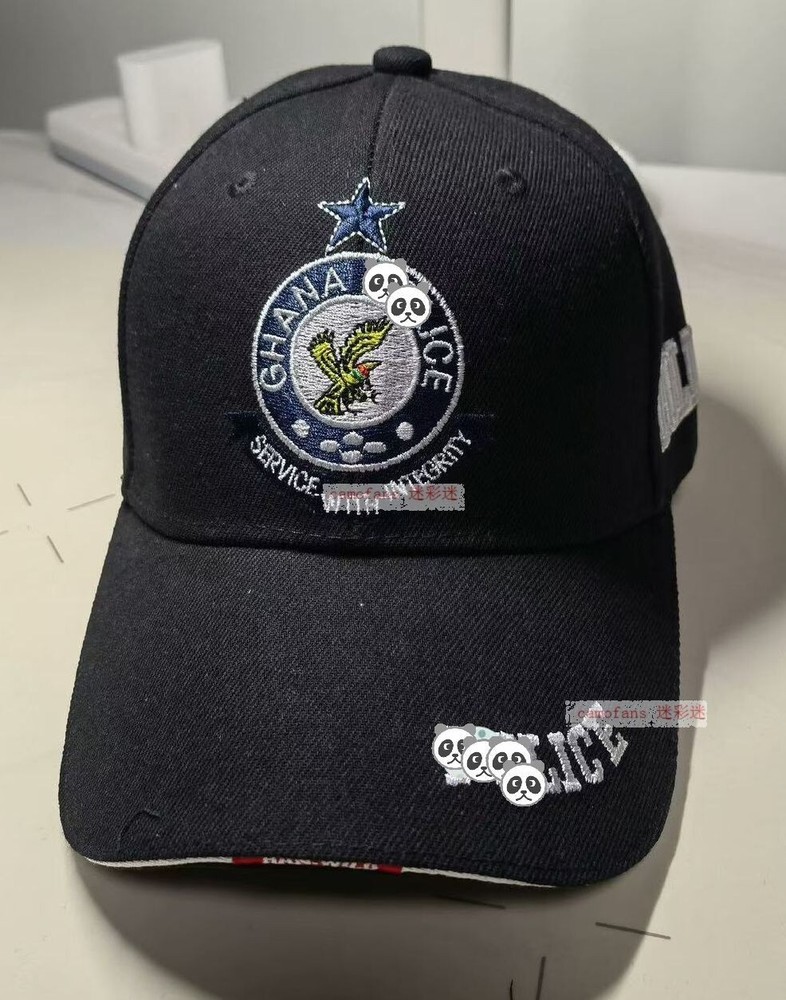 Rare Original Ghana PC Force Uniforms Cap Hat