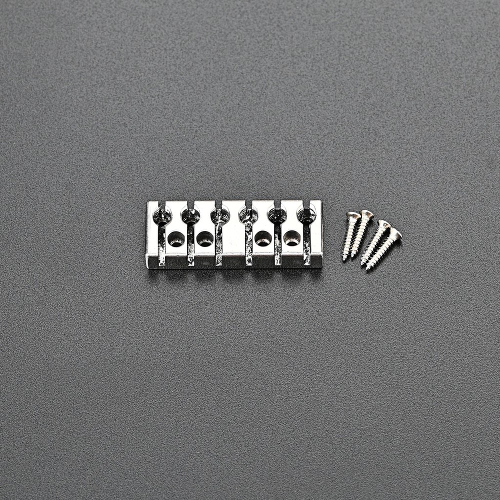 Upgrade 6 String Lock Adjustable Locking Nut for Headless Electric Guitar