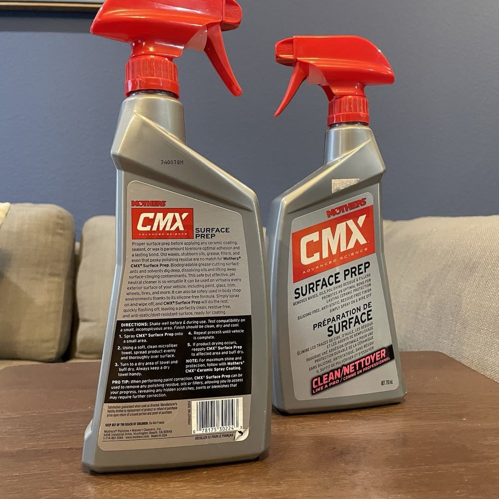 Mother's CMX Advanced Science Surface Prep - Remove Wax Oils Pro Clean (2)