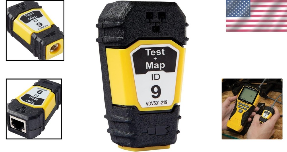Compact Cable Tester Remote: Klein Tools 219 for Scout Pro 3 - Battery Operated