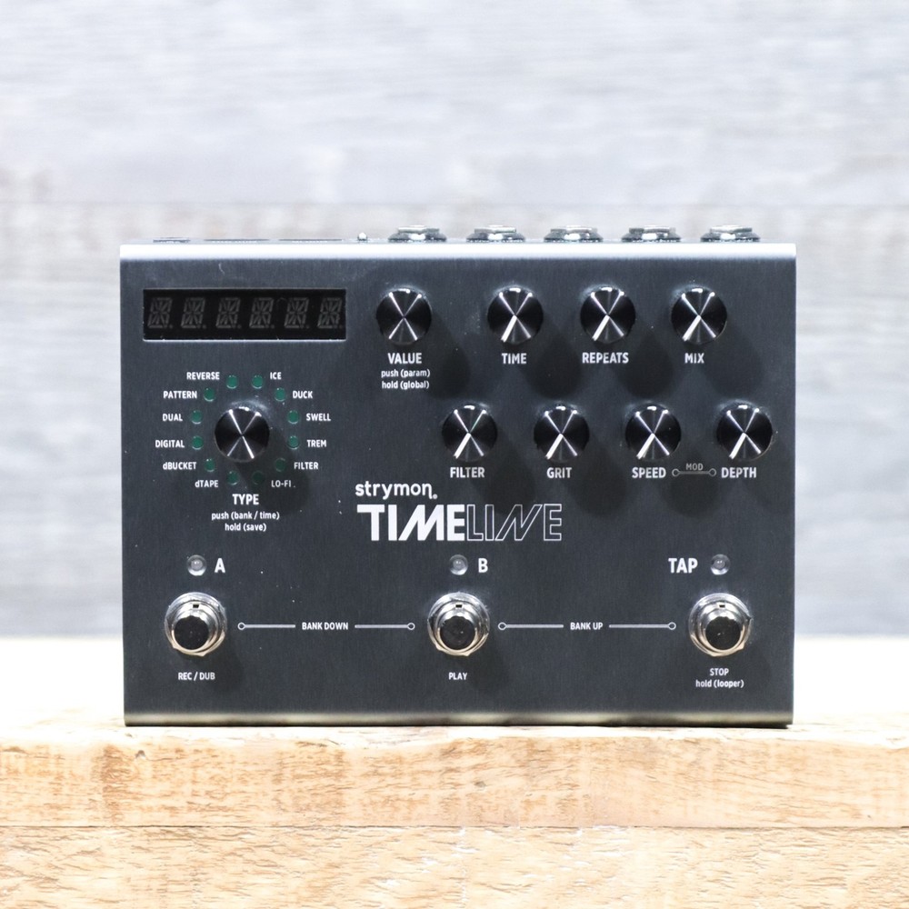 Strymon TimeLine Multidimensional Delay 12 Delay Machines Effect Pedal w/Box