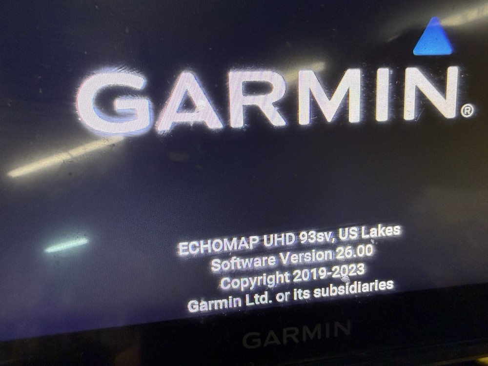 Garmin Echomap UHD 93SV US Lakes 9" Head Unit/Screen Only