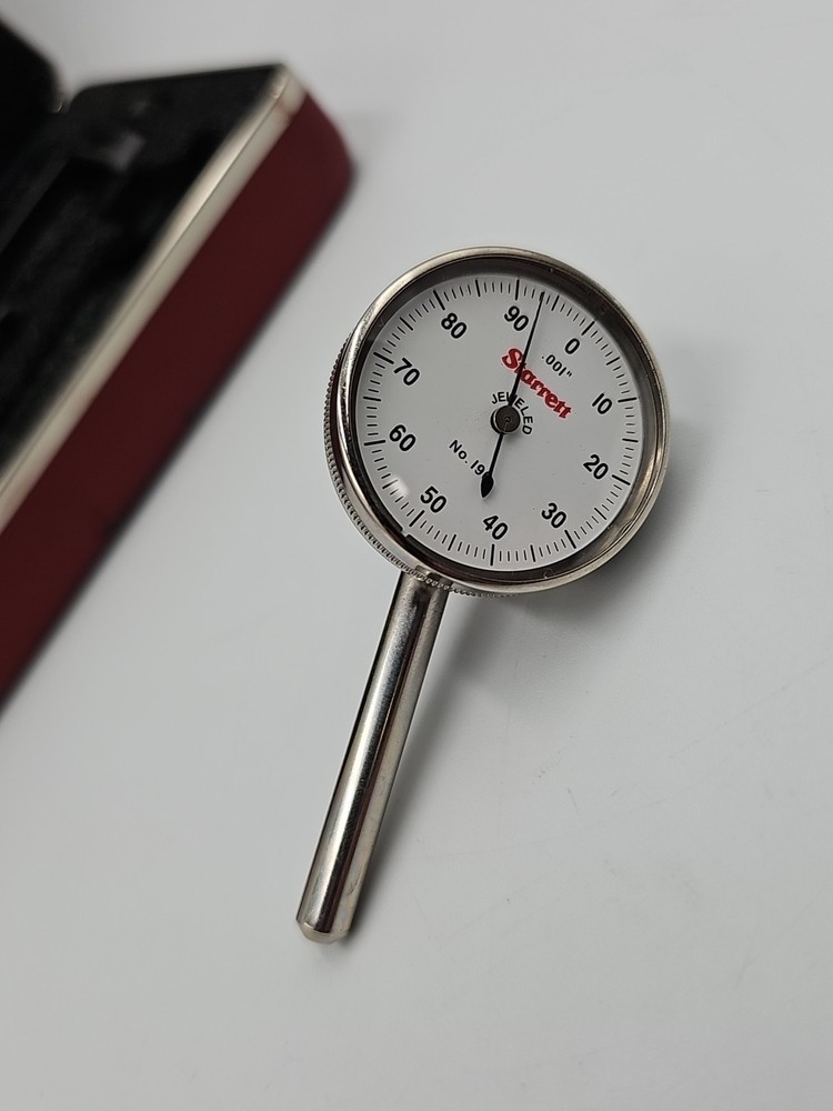 Starrett 196A1Z Universal Back Plunger Dial Test Indicator