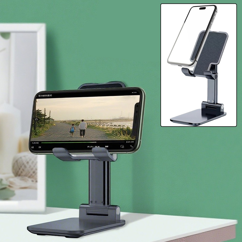 Folding Cell Phone Stand Adjustable Desktop Phone Holder Cradle Dock Universal