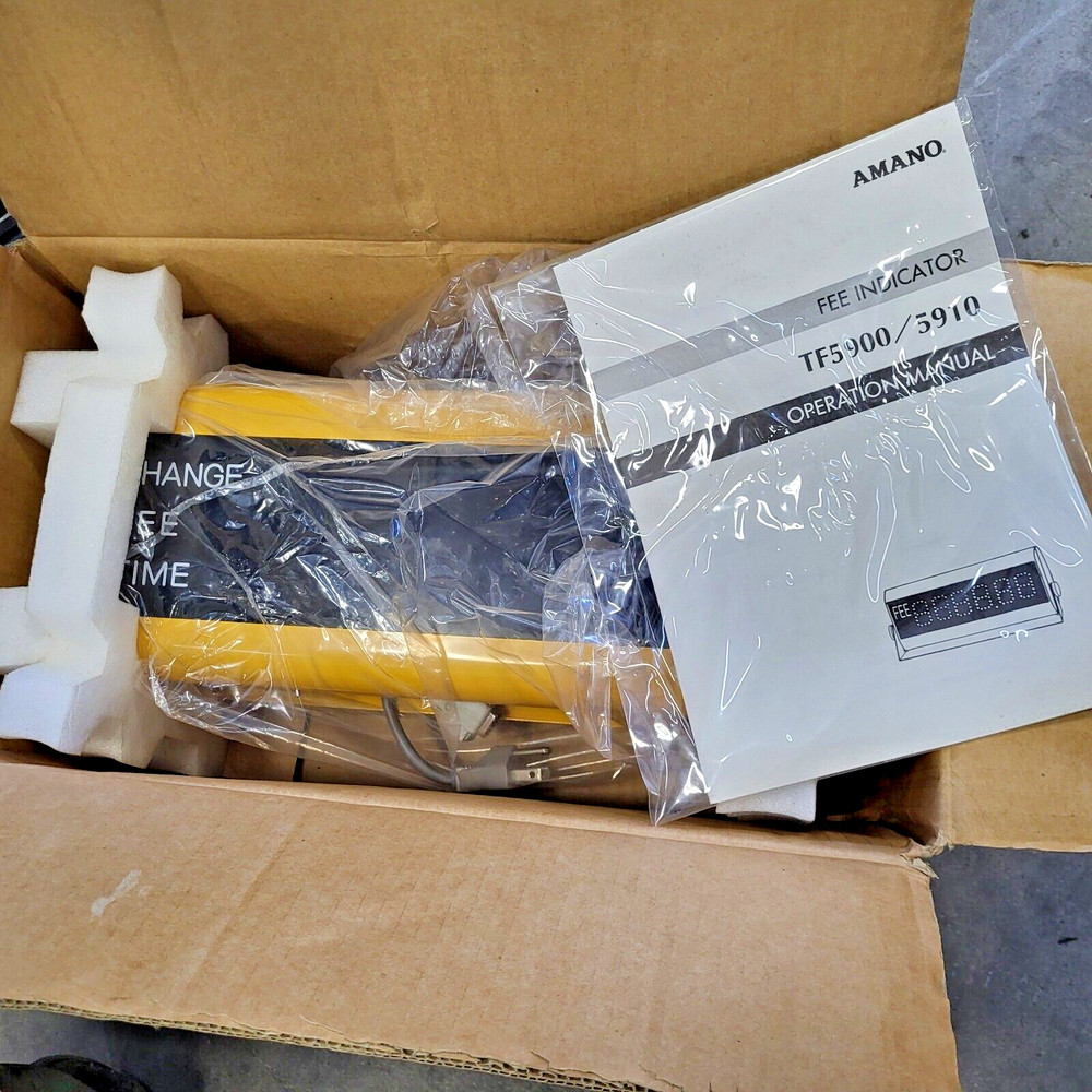 *NEW* Amano TF5900 Fee Indicator (TF5900/5910)