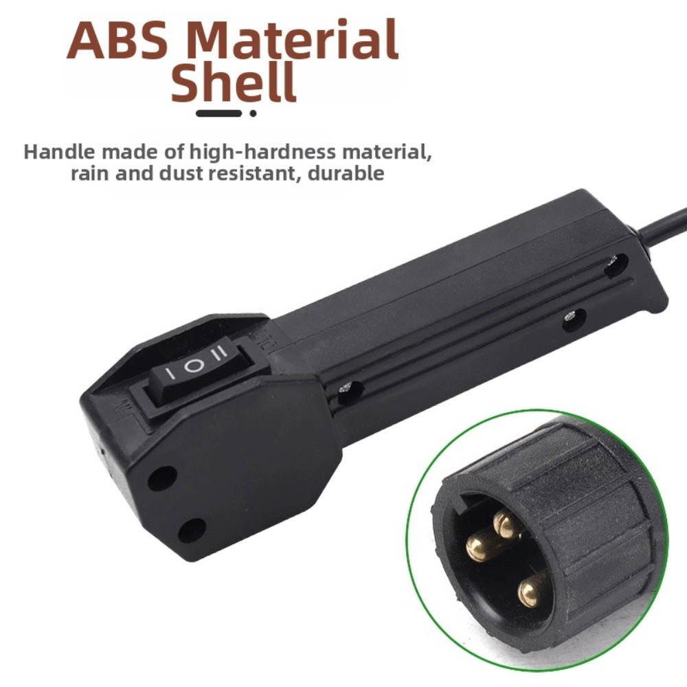 12V UTV Winch Remote Hand Controller Wired Kit for Easy Winch Operation