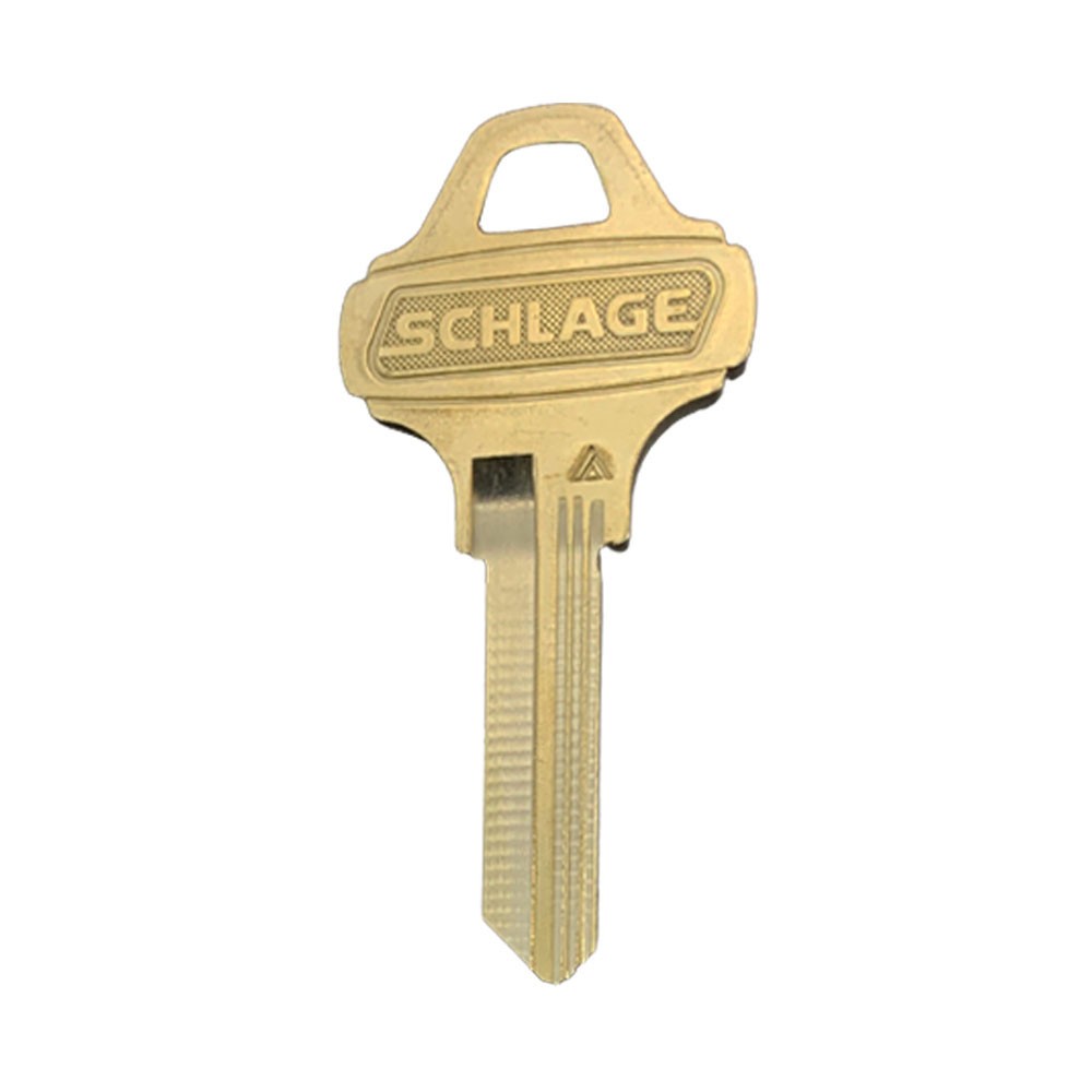 C124 Key Blank 6-Pin Brass