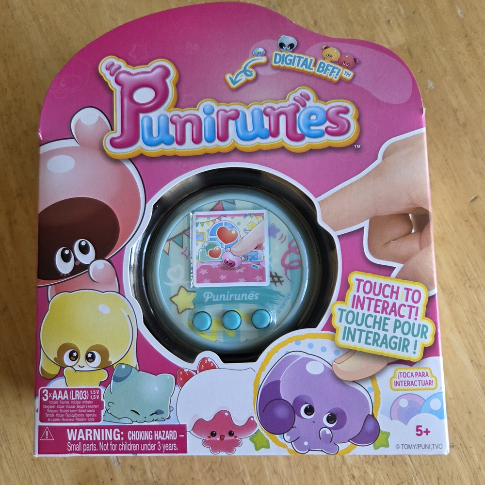 Punirunes Interactive Digital Toy 55 Squishy Characters Inside Reacts to touch