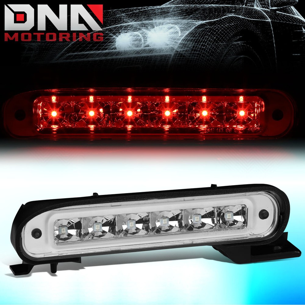 FOR 2012-2018 FORD FLEX FULL LED THIRD 3RD TAIL BRAKE LIGHT RESERVE LAMP CHROME