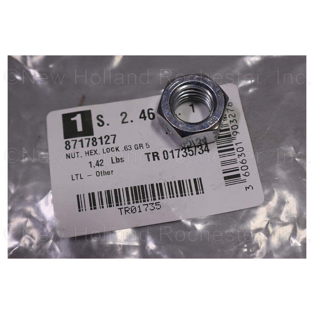 Kuhn Krause Hex Lock Nut Part # 87178127
