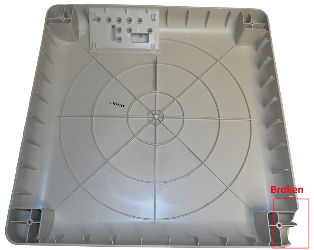 Pentair 42002-0034Z-EBO MasterTemp Heater Top, Product has broken at the corner