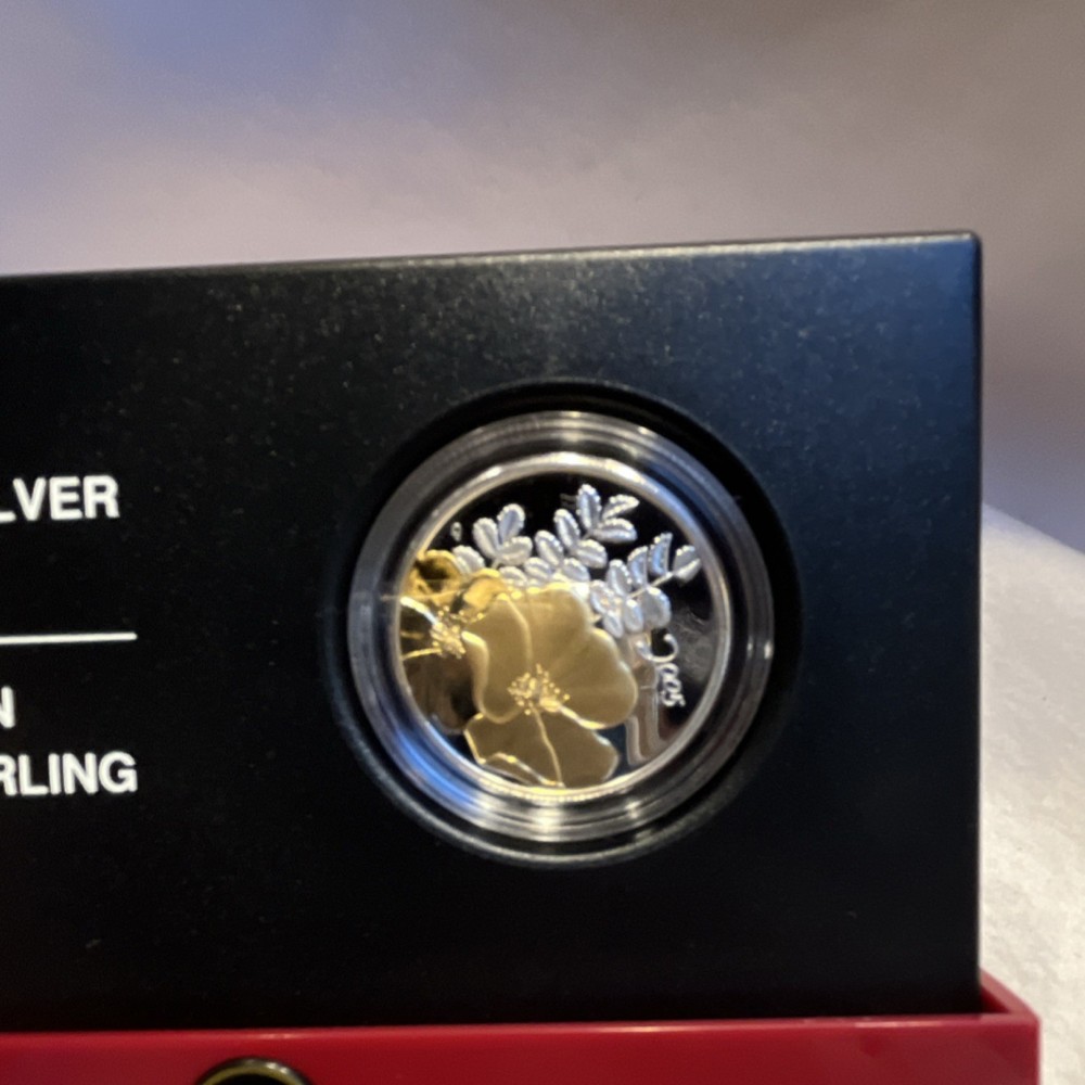 2005 Canada Silver 50C Elizabeth II Commemorative Coin with Case