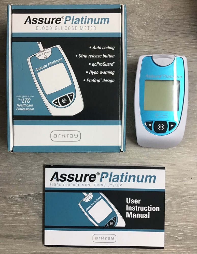 Assure Platinum Blood Glucose Meter - PRE OWNED