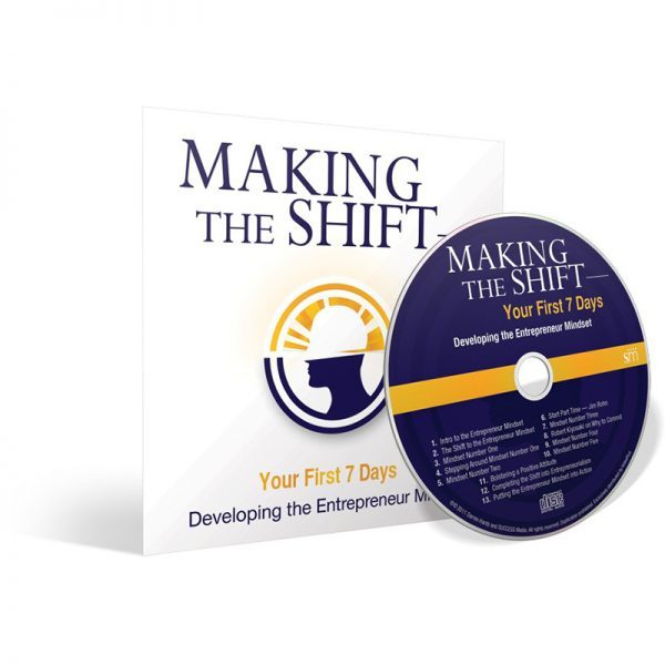 Making the Shift Your 1st 7 Days Developing the Entrepeneur Mindset Darren Ha...