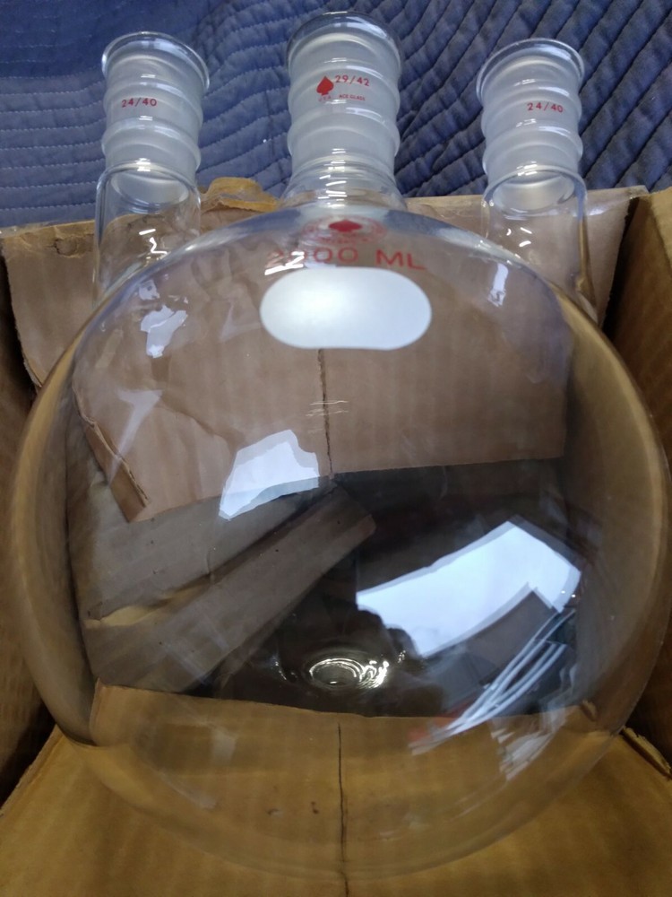 Corning Pyrex 2124-25mL Disposable Cleanup/Drying Column Chromatography 100/Cs