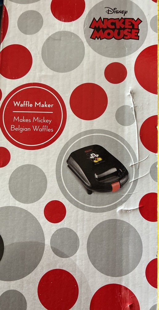 Disney DCM92 Mickey Mini Waffle Maker Black