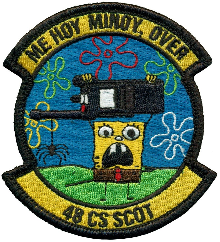 USAF 48th COMMUNICATIONS SQUADRON – SCOT – MORALE PATCH