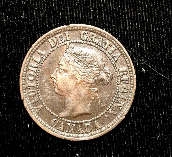Canada 1892   large cent  KM 7    XF            (1)