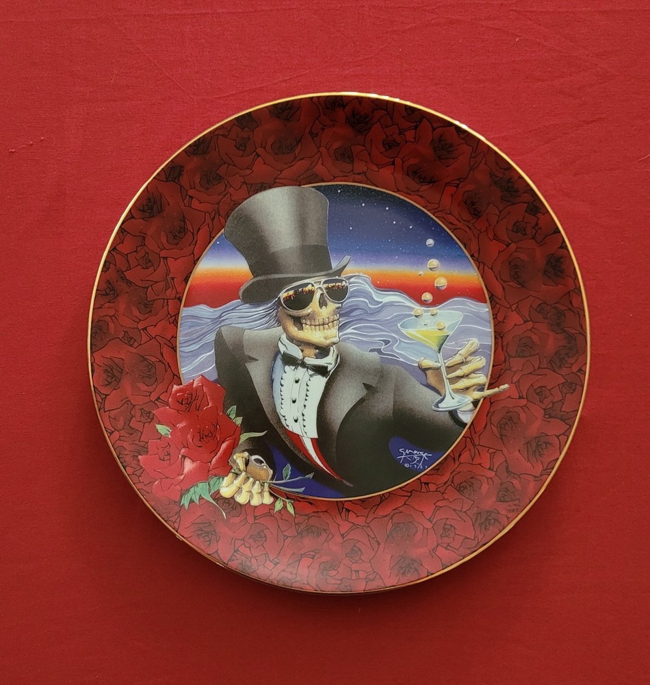Grateful Dead Hamilton Collection Plate One More Saturday Night