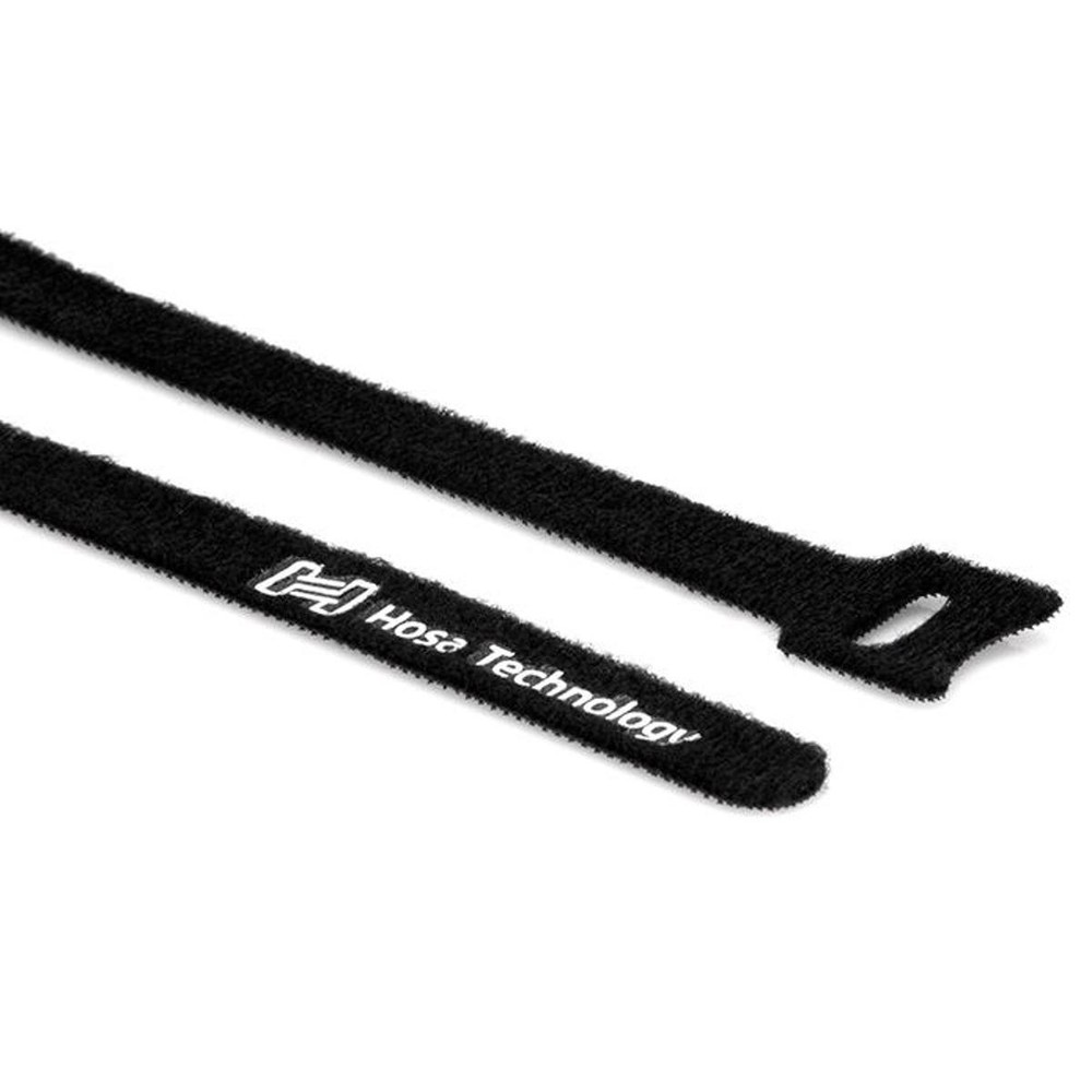 Hosa Technology WTI-508 8" Hook and Loop Cable Tie, 50 Pack
