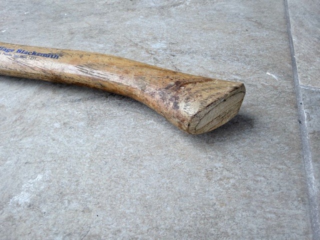 1.71 LBS Vintage Village Blacksmith Hatchet Axe, Original Handle, Rustic Tool