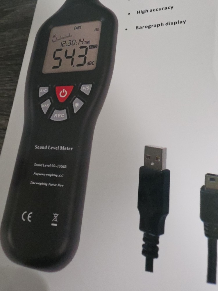 Data Logging Sound Level Meter