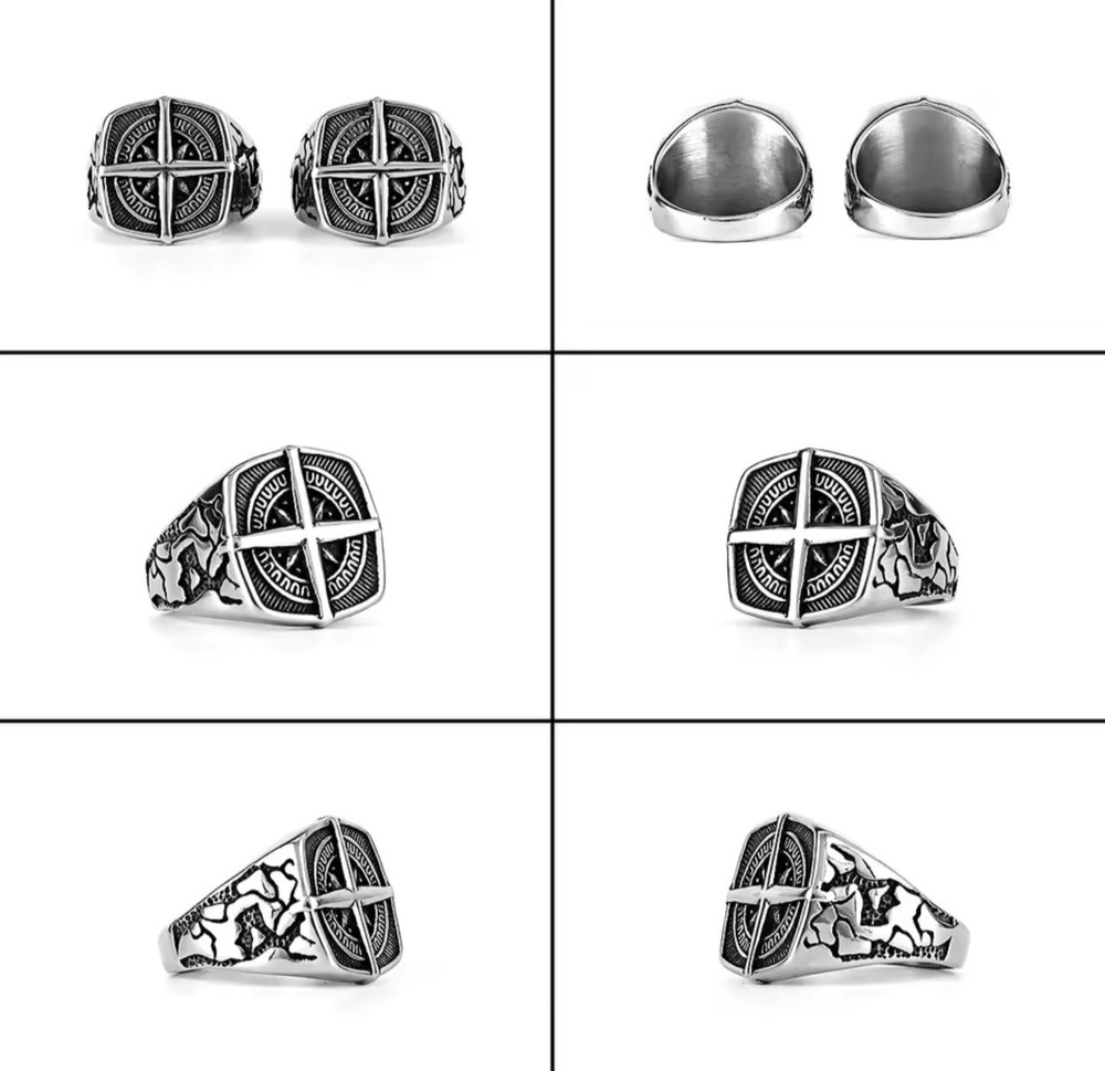Viking Compass Ring