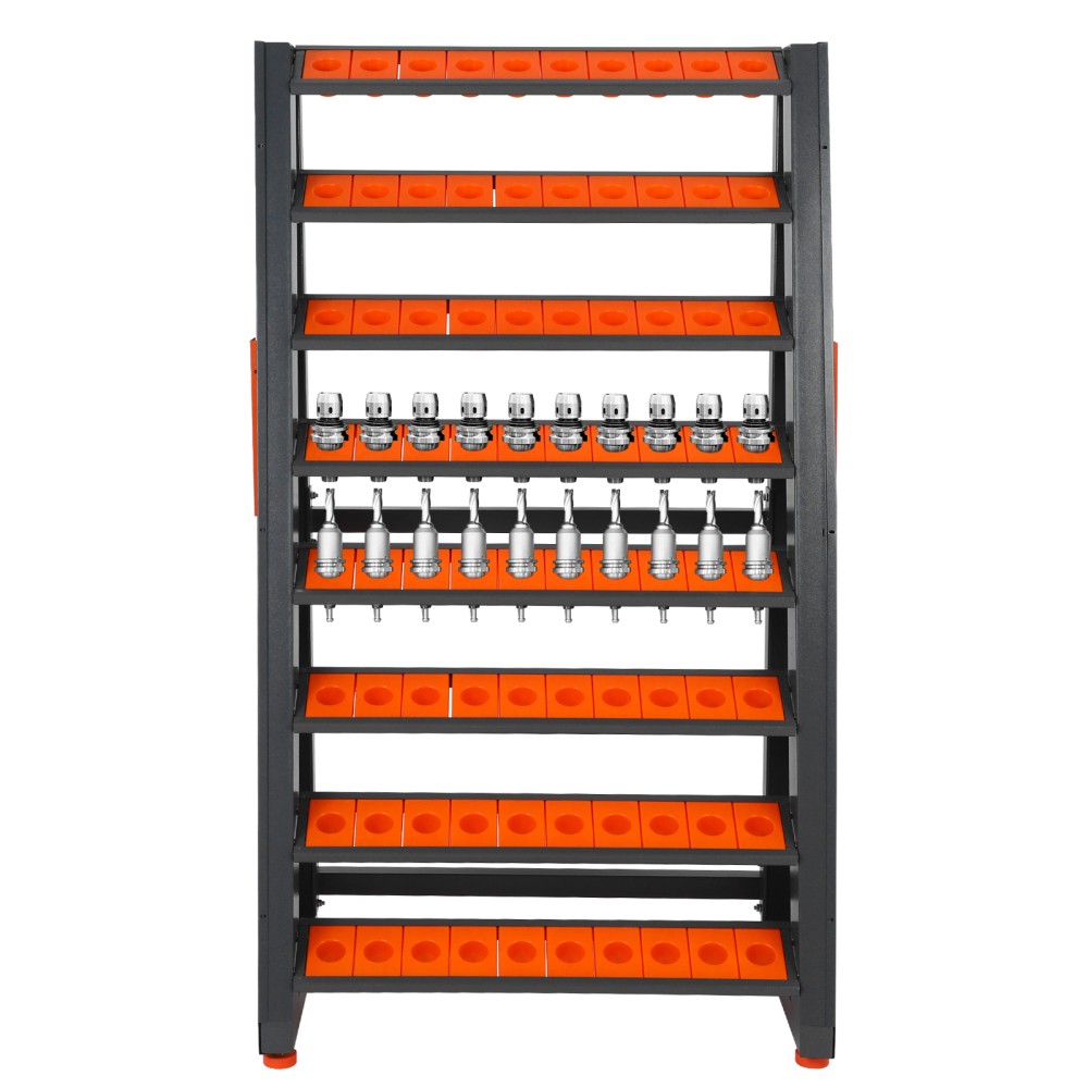 Tool trolley CAT40-BT40 multi-function tool management rack milling cutter chuck