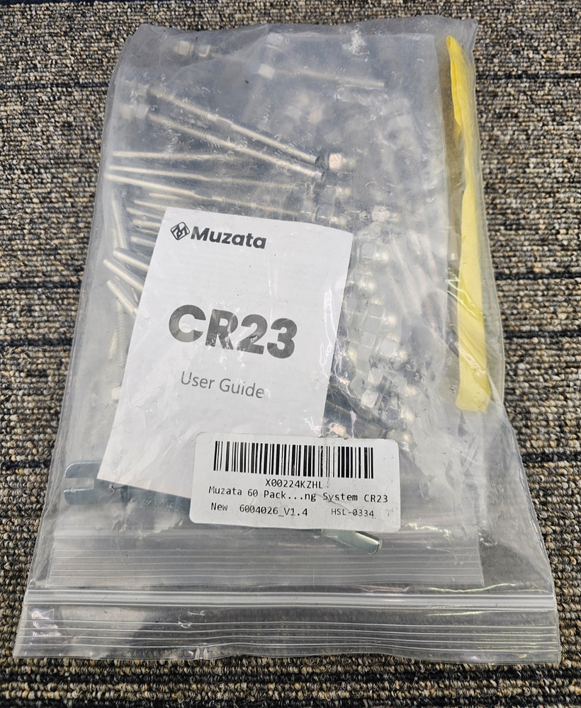 (QTY 60) Muzata CR23: 1/8" Cable Railing Hardware Assembly