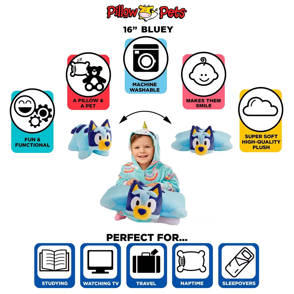 Bluey Large Pillow Pets