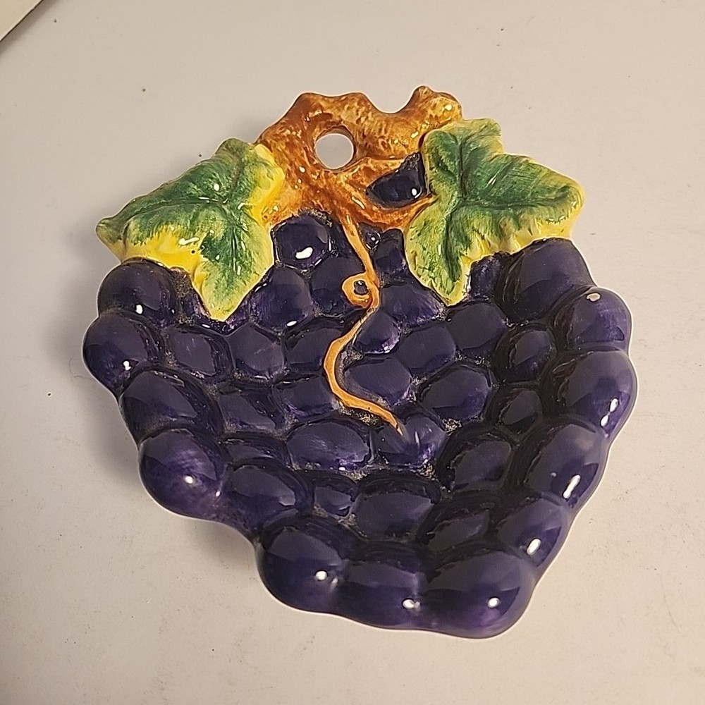 Grape Candy Nut Dish 1967, Fruit Dish