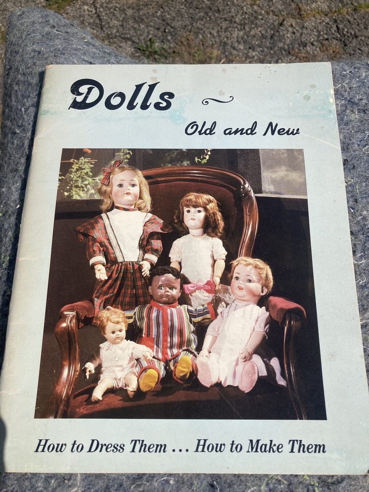 (17) Vintage Doll Pattern Books Lot *RARE*